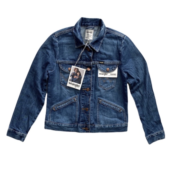 Wrangler ICONS Women's Nwt Blue Denim Cotton 124WJ3Y 124WY Year